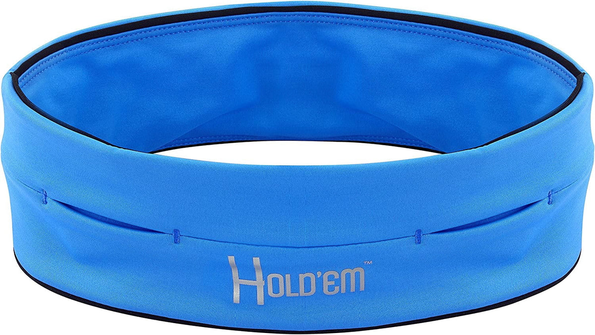 World Best Premium Hold'em Running Belt with Unique Pockets for Unisex Adult - Red
