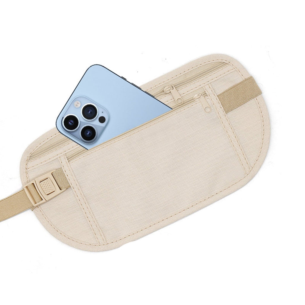 Thin Running Belt Fannys Pack Runners Phone Holder Waist Bag,Travelling Money Phone Holder Running Gear Accessories
