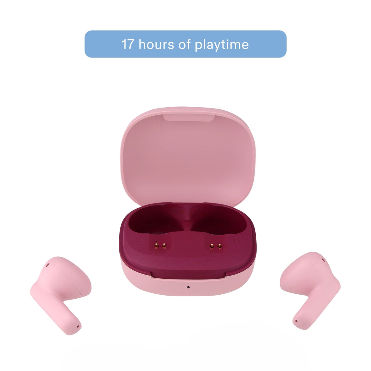 onn Mini Sticks Black Wireless Bluetooth Earbuds with Environmental Noise Canceling