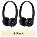 onn On-Ear Headphones, Pink