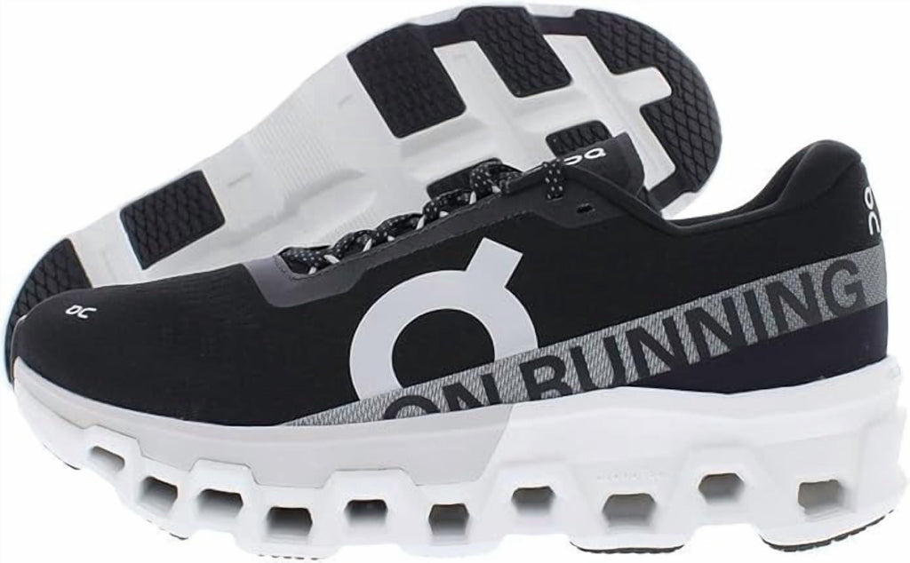 On Men's Cloudmonster 2 Black/Frost 3ME10121197-9.5