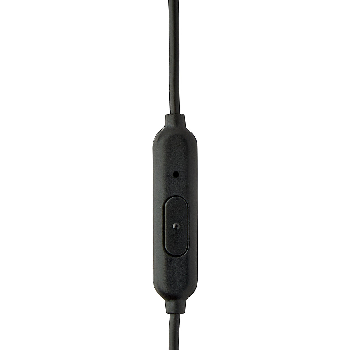 Onn Wired Earphones with Mic and 3.5mm Plug in Black - High-Quality Sound and Comfortable Silicone Ear Tips