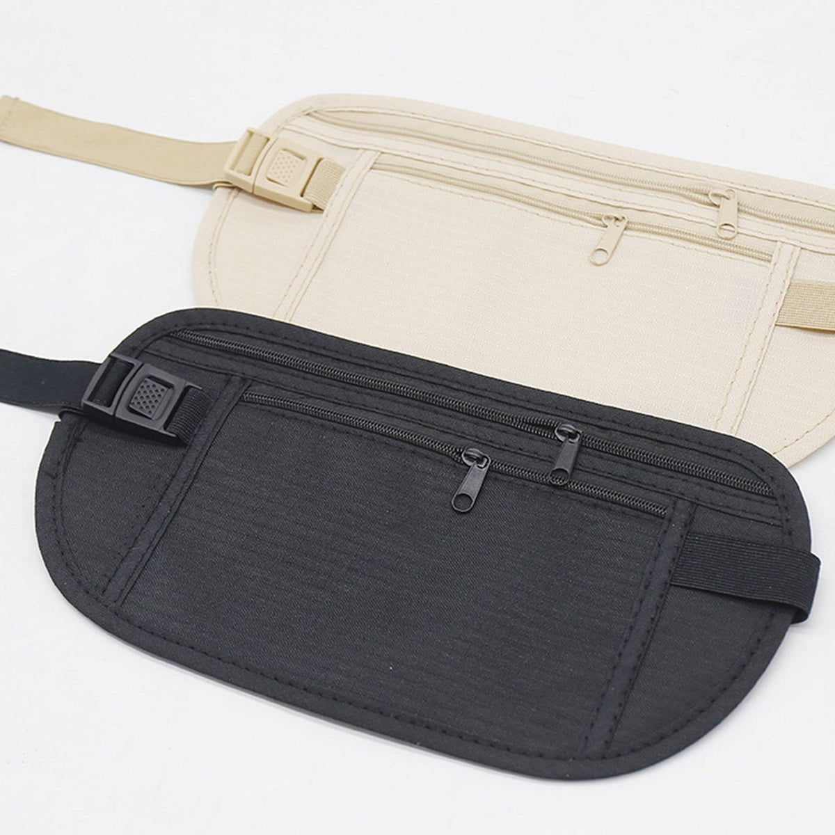 Thin Running Belt Fannys Pack Runners Phone Holder Waist Bag,Travelling Money Phone Holder Running Gear Accessories