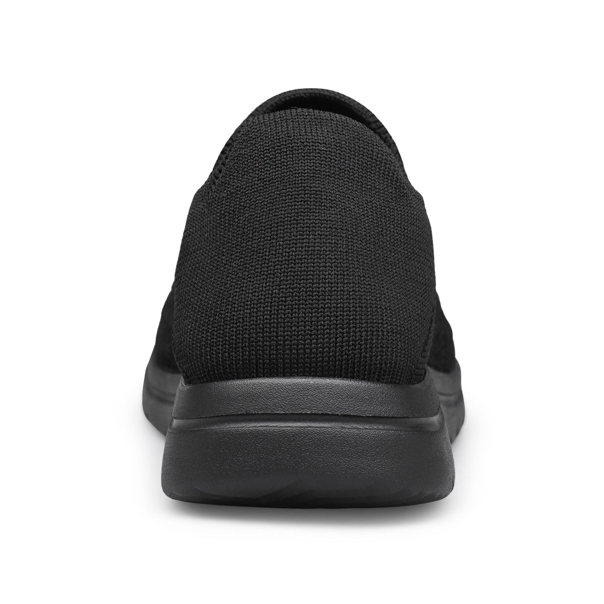 Unisex Sock Walking Shoes Wide Toe Box Slip-on Mens Running Shoe Womens Lightweight Casual Fashion Sneakers Black 8Women/6Men