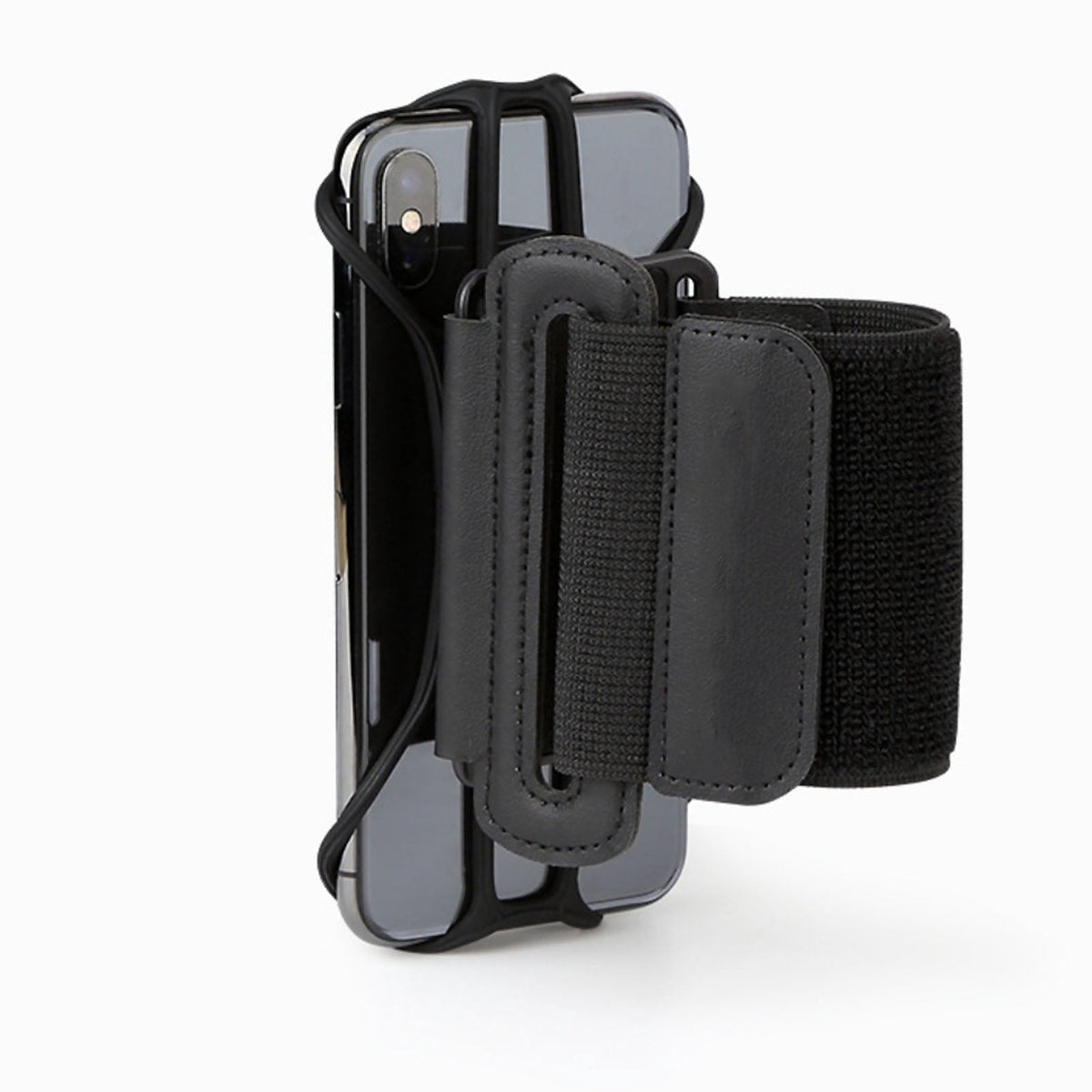 Universal Wristband Forearm Wrist Armband Phone Case Holder 360°Rotation for Workout Sports Running