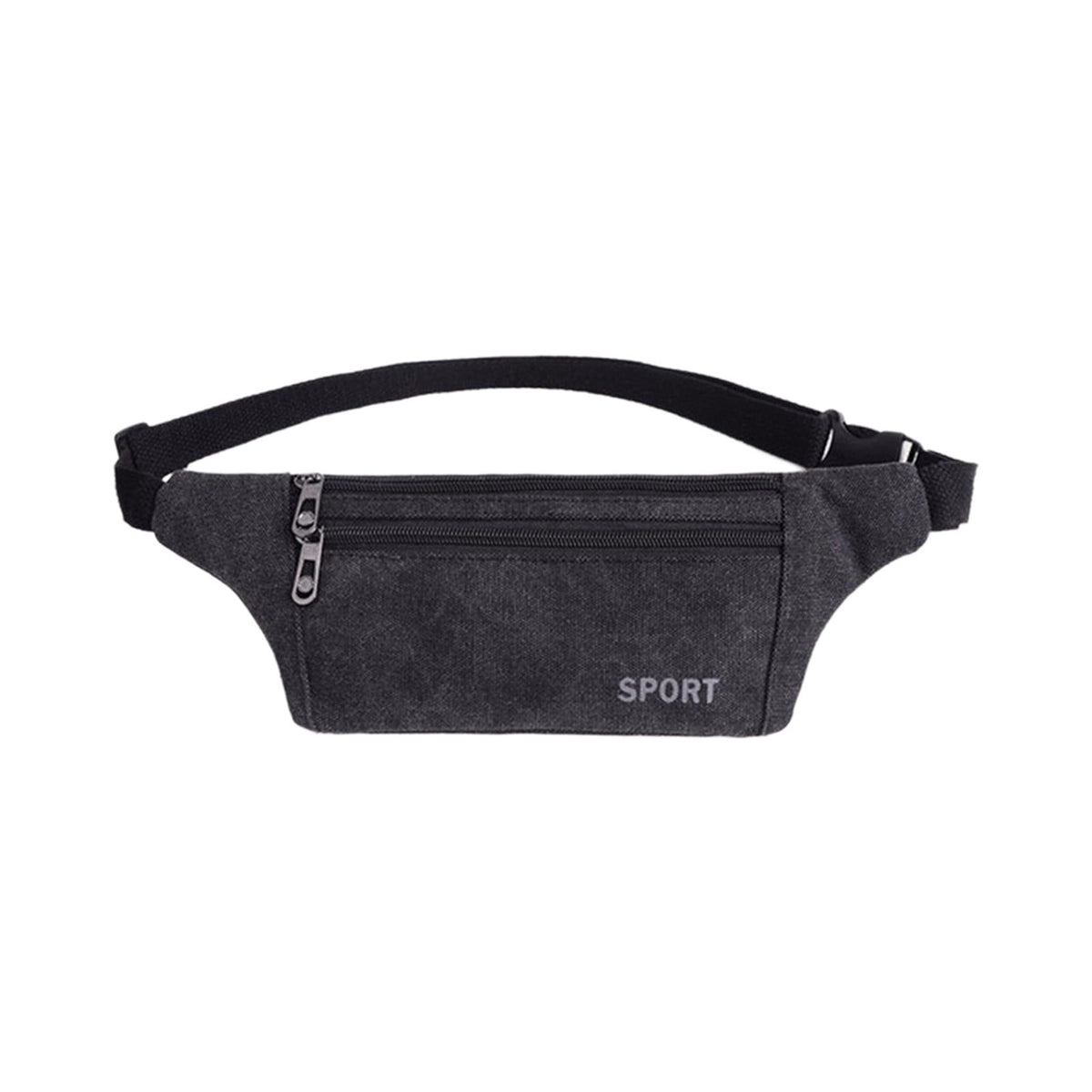 Seyotauo Slim Running Belt Fanny Pack for Men Women, Running Phone Holder Runners Pouch Waist Pack for Travel Running Hiking Workout Dog Walking Outdoors Sport Fishing Accessories