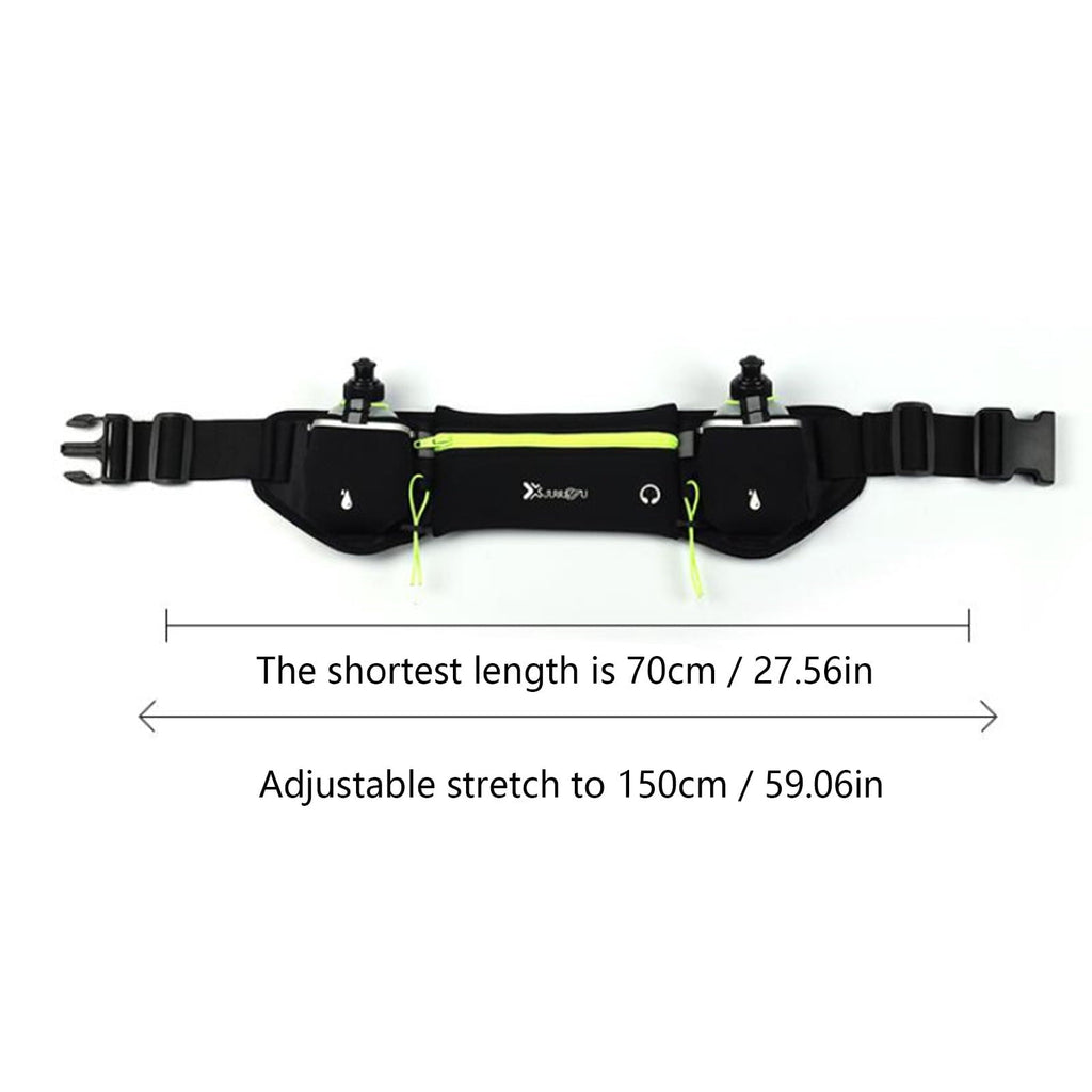 Taotanxi Hydration Running Belt With Water Bottle, Running Fanny Pack for Phone And Wallet Holder, Running Bag Runners Essentials Accessories Marathon Triathlon Walking Jogging Gear Gift