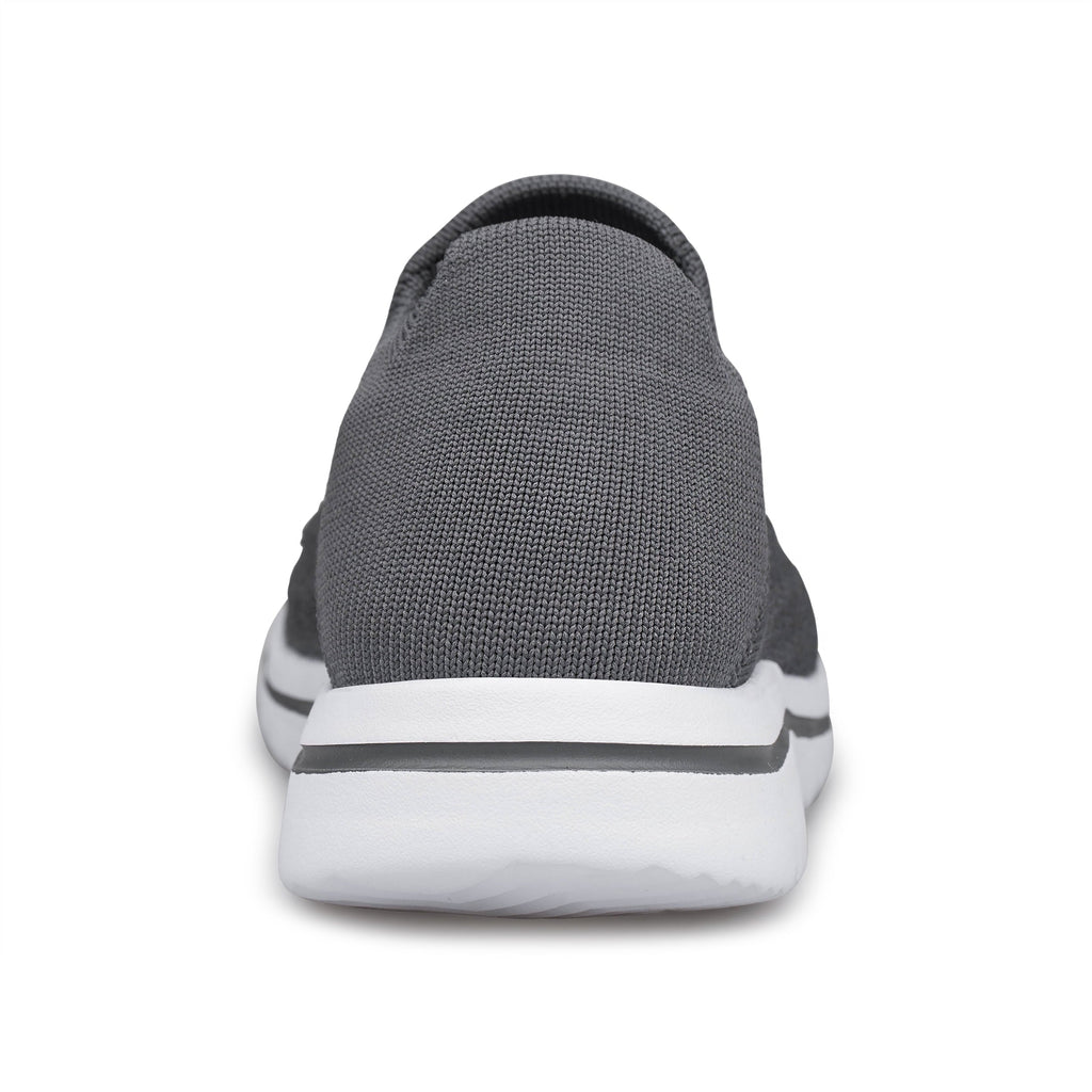 Unisex Sock Walking Shoes Wide Toe Box Slip-on Mens Running Shoe Womens Lightweight Casual Fashion Sneakers Black 8Women/6Men