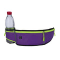 Anti-theft Invisible Waist Bag, Waterproof Running Fanny Pack with Water Bottle Holder, Reflective Adjustable Waist Belt Bag, Lightweight Outdoor Sports Pouch for Men Women Travel Hiking
