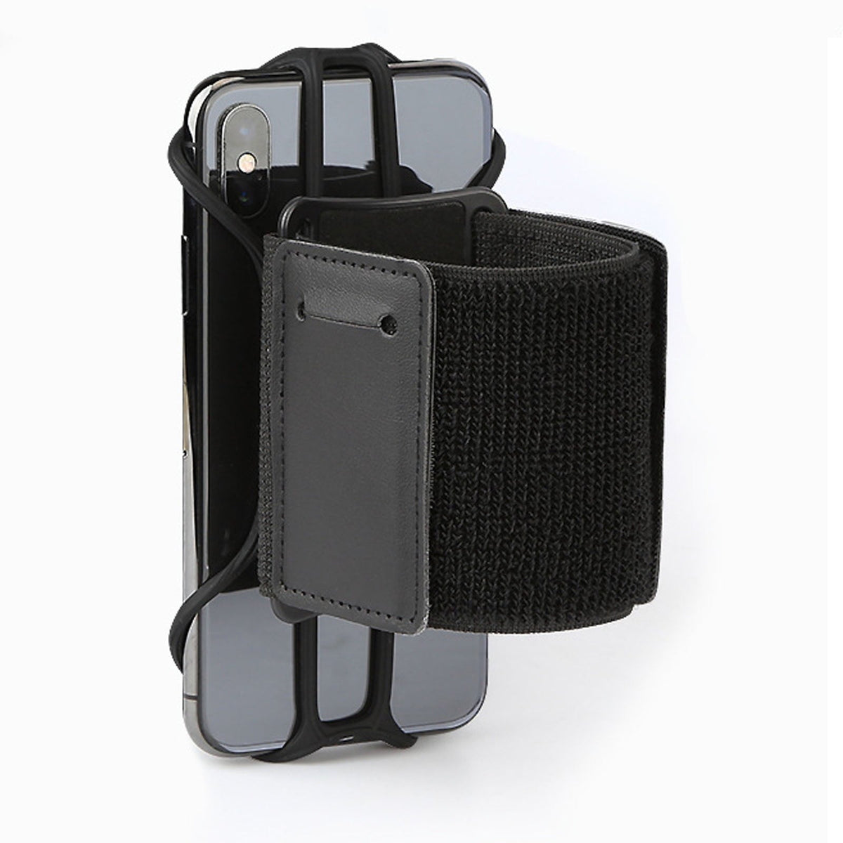 Cell Phone Armband Phone Case Wristband Holder for Running Walking 360° Rotation Forearm Wrist Workout Sports Arm Band Fits Samsung Galaxy A16 A15 A14 A13 A03s Fits iPhone 16e 16 15 14 13 12 Pro