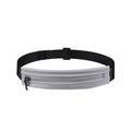 DAMAI Slim Running Belt Fanny Pack, Exercise Waist Pack for Women and Men, Runners Fanny Pack Phone Holder, Waist Belt for Workout Jogging Hiking Cycling, Money Belt Running Gear Accessories (Black)