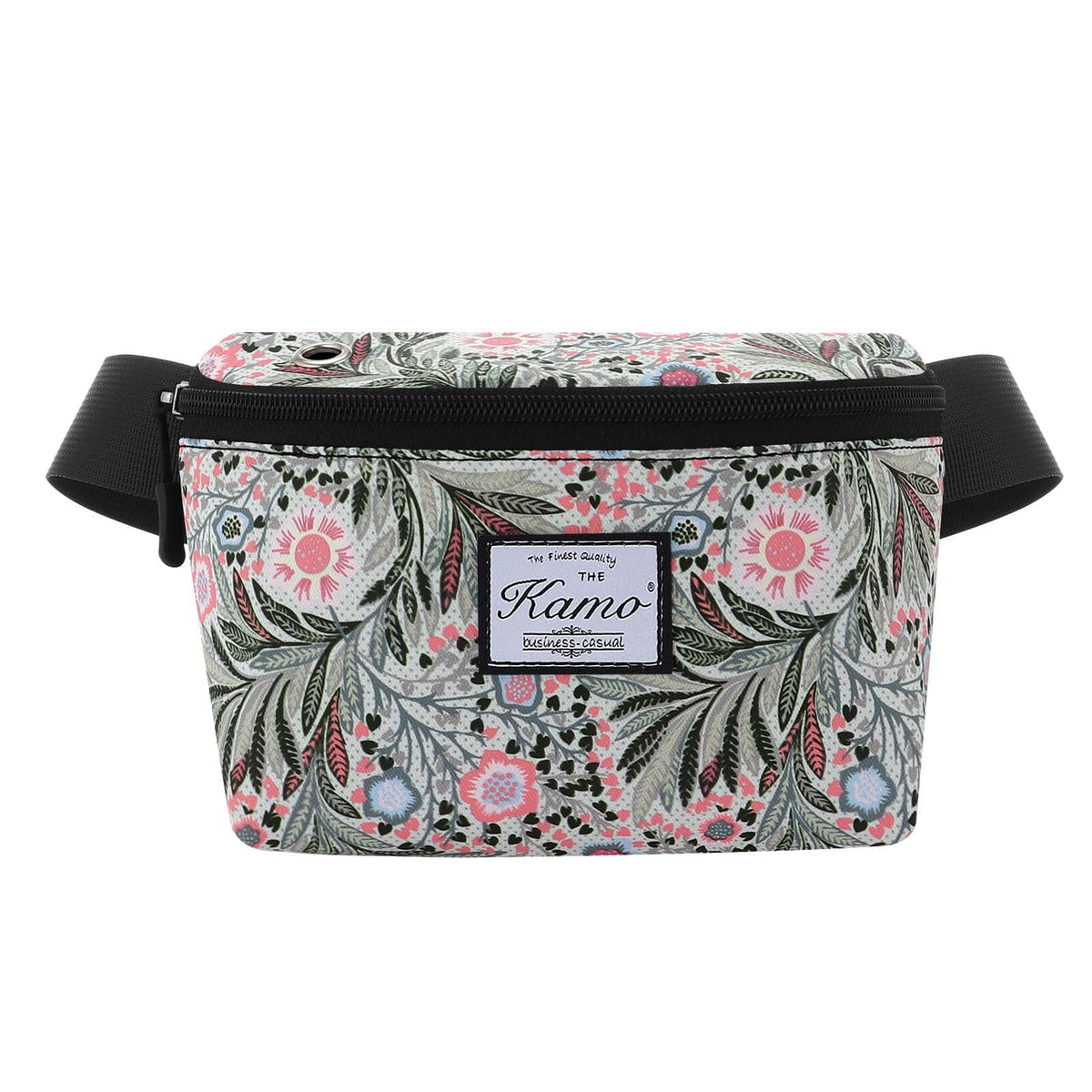 HAWEE Fanny Packs for Women - Slim Yet Spacious Waist Pack with Headphone Cord Access - Lightweight Fannie Hip Bag Great for Hiking, Walking, Biking, Running, Travel