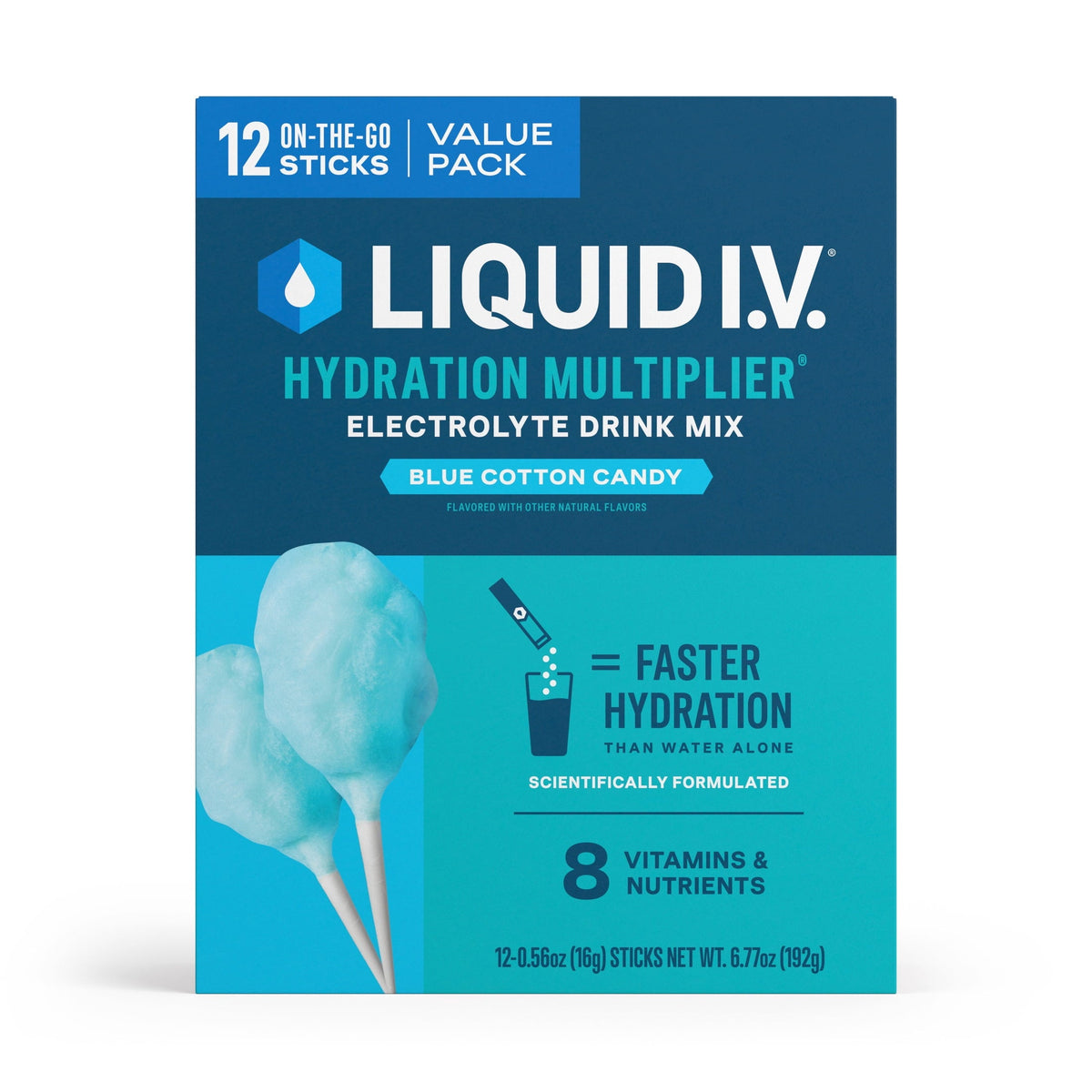 Liquid I.V.® Watermelon Hydration Multiplier® Powdered Electrolyte Drink Mix, 6 Count Packets