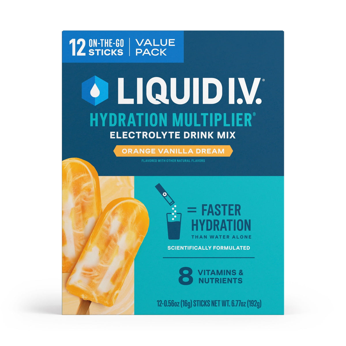 Liquid I.V.® Watermelon Hydration Multiplier® Powdered Electrolyte Drink Mix, 6 Count Packets
