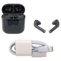 Onn Vibraudio Pro 2 Wireless Earbuds with Bluetooth and Noise Canceling, Black