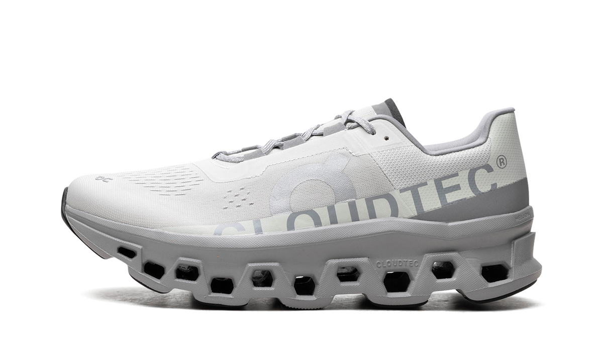 On MENS Cloudmonster "Ice | Alloy" 61.97788 from Stadium Goods