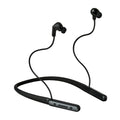 onn Active Noise Canceling Bluetooth Neckband Earphones Black