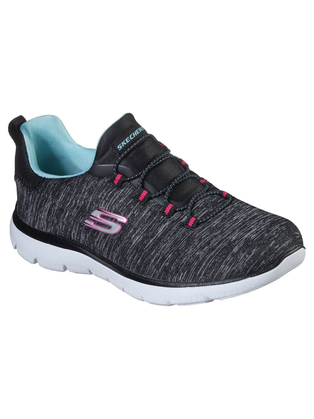 Skechers Women's SUMMITS-COOL CLASSIC Slip-On Athletic Sneaker, Wide Width Available