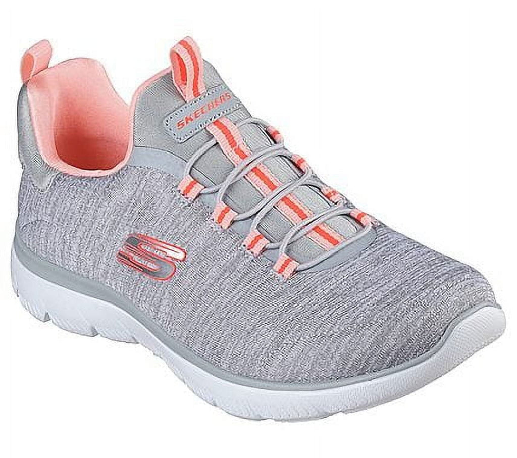 Skechers Women's SUMMITS-COOL CLASSIC Slip-On Athletic Sneaker, Wide Width Available