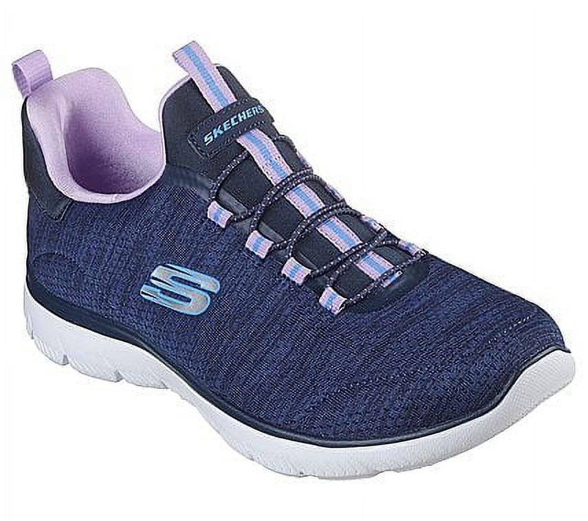 Skechers Women's SUMMITS-COOL CLASSIC Slip-On Athletic Sneaker, Wide Width Available