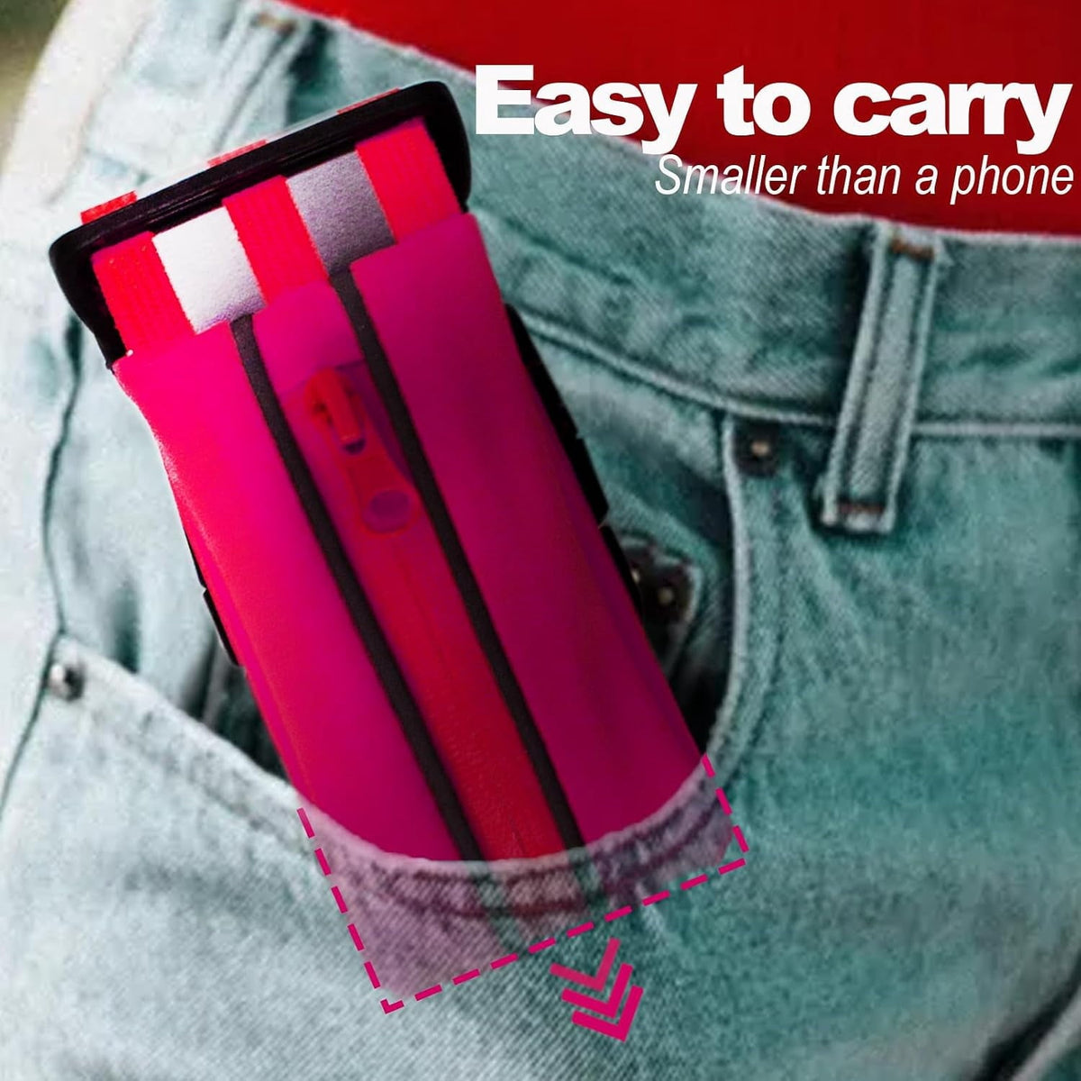 IULAVP Running Belt Running Phone Belt for Women and Men Phone Holder Runners Pouch Waist Reflective Runners Money Belts Exercise Waist Workout Jogging Running Gear Accessories (Pink）