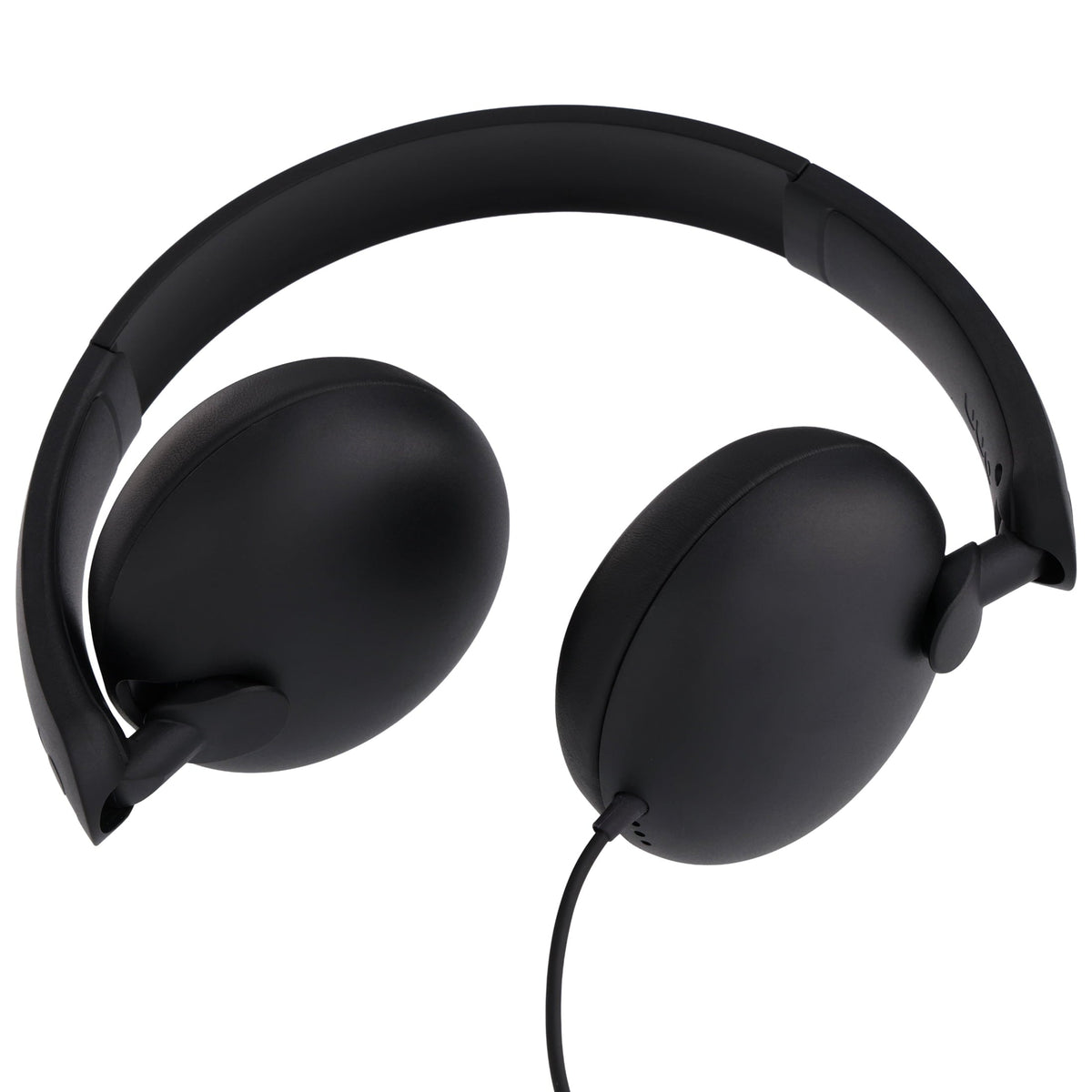 onn On-Ear USB-C Headphones, Black