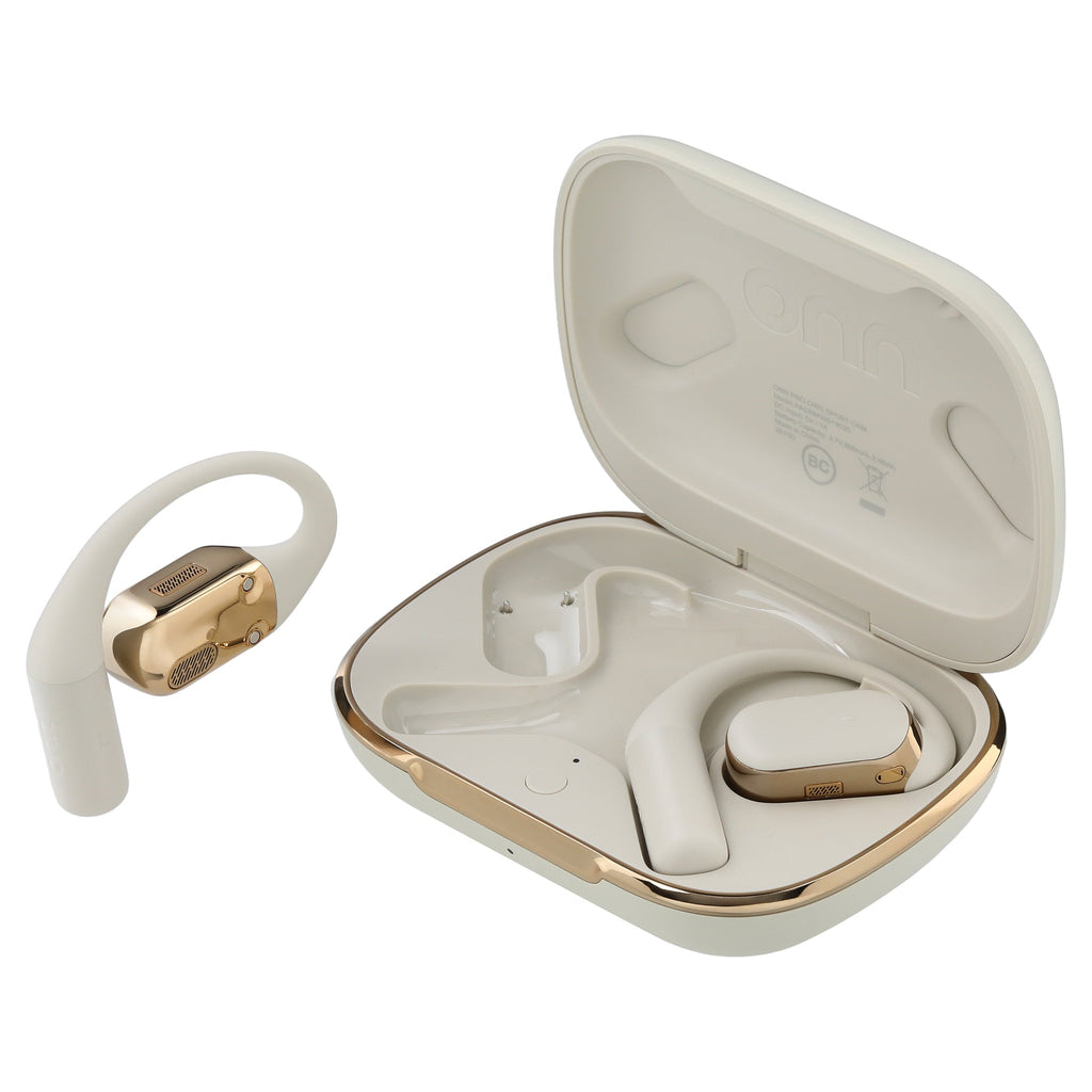 onn Trekster Pro Wireless Open-Ear Earphones, White