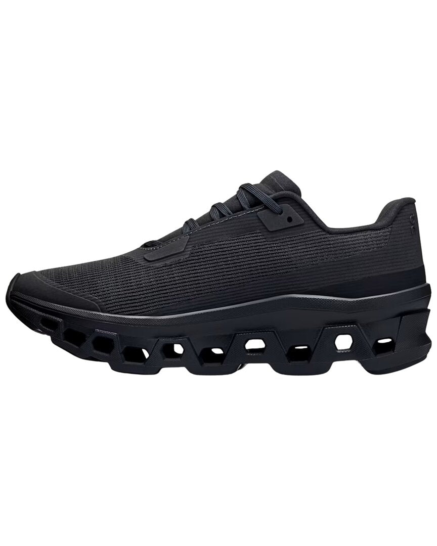 On Running Technical Mesh Sneakers With Breathable Design Black (Women's)