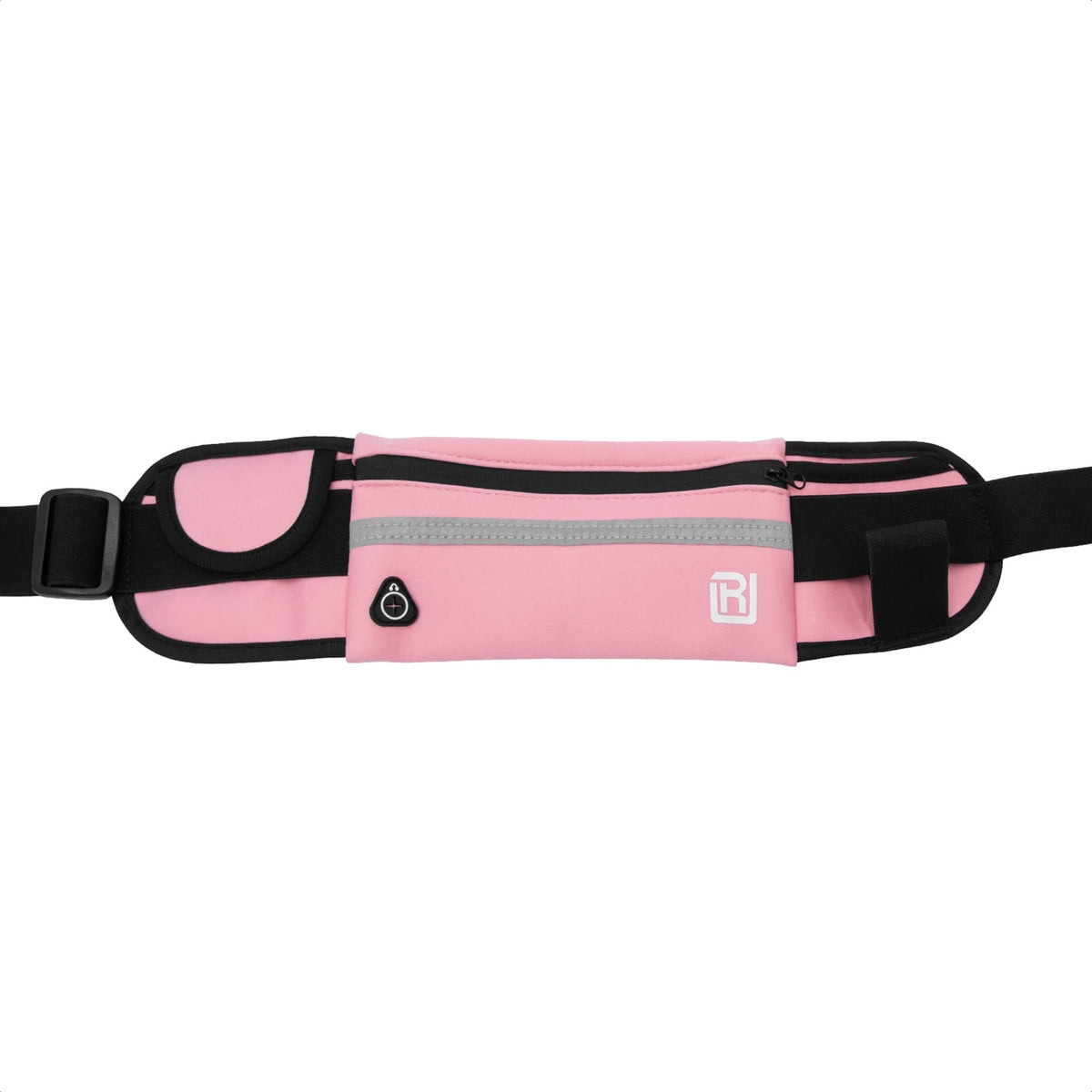 RunUnited Waist Pack for Running, Hiking & Gym - Waterproof Running Accessory w/ Phone Holder & Reflective Stripe, Color: Yellow