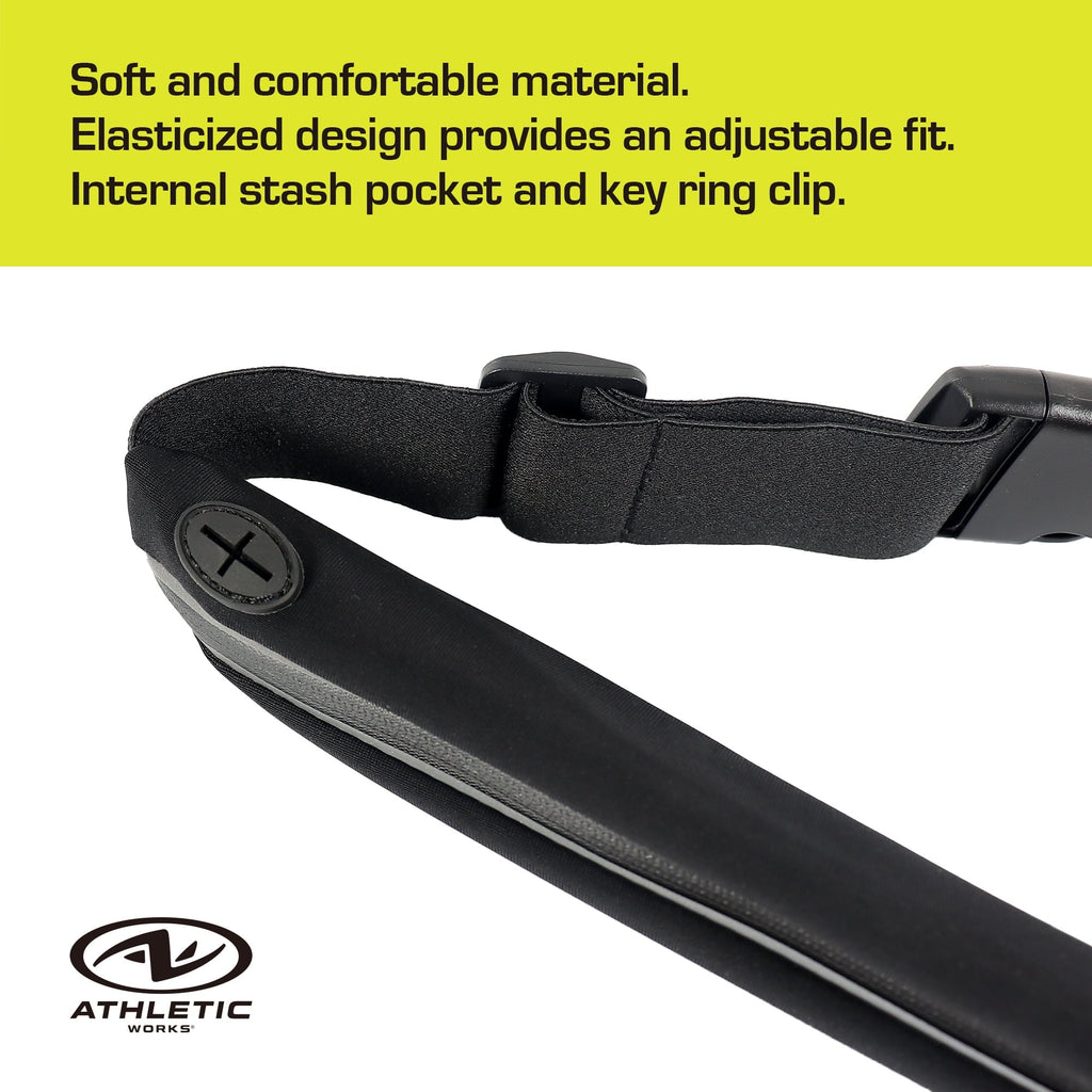 Athletic Works Running Belt with Expandable Bag