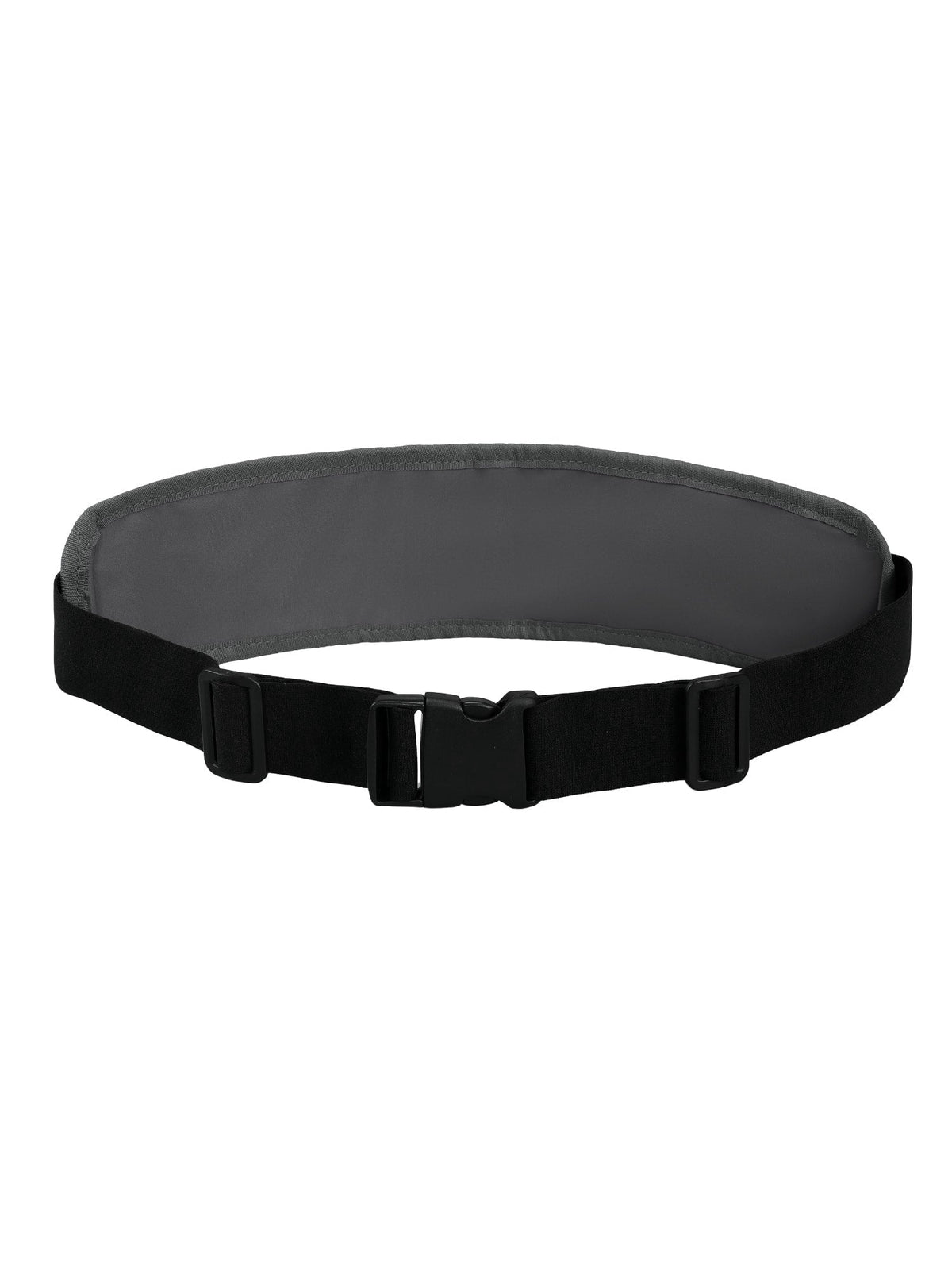 MIER Running Belt Slim Waist Pack with Bib Clips Adjustable Elastic Phone Holder for Fitness Marathon Daily Travel Pink