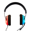 onn Wired Gaming Headset Compatible with Nintendo Switch/Switch OLED/Switch Lite, Multicolor