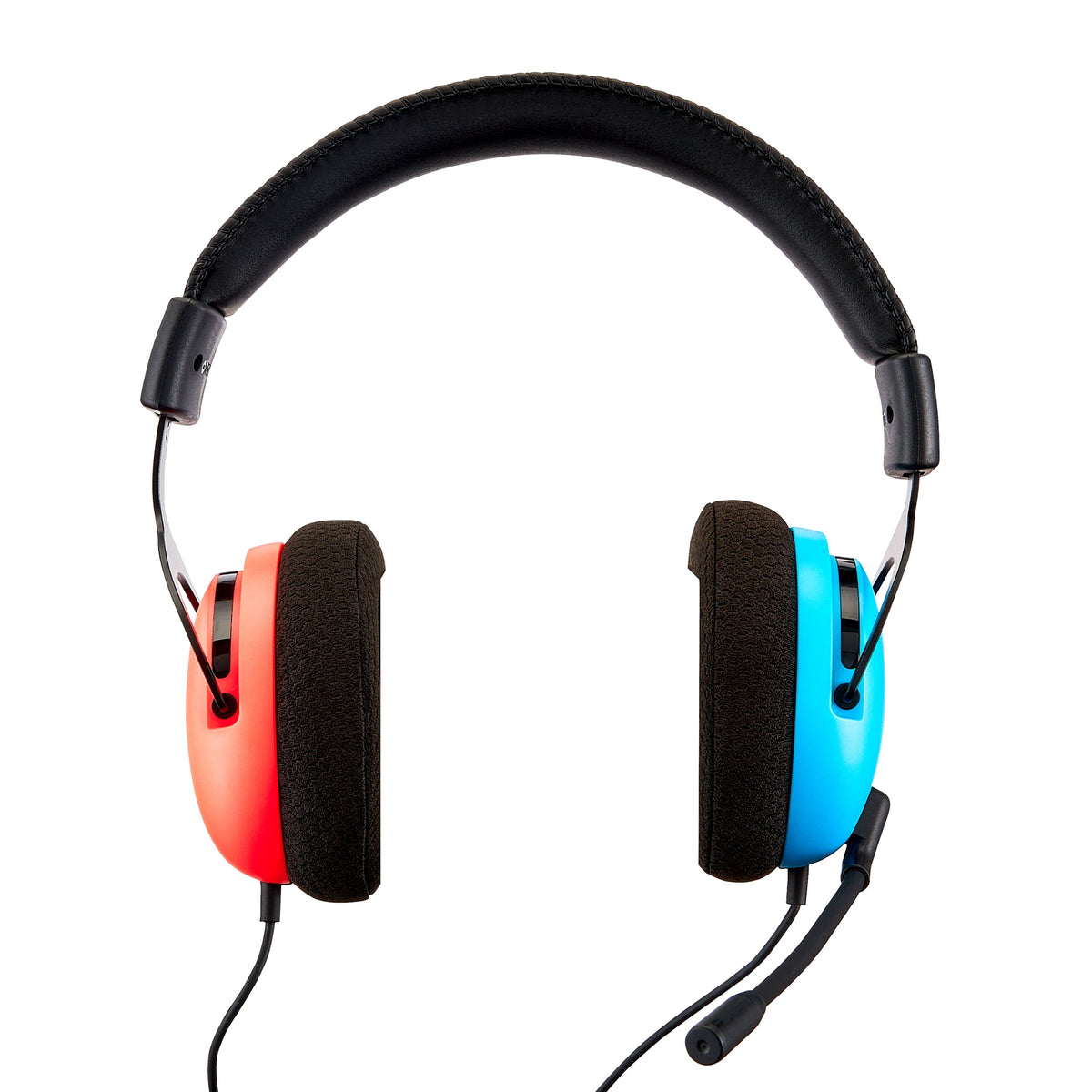 onn Wired Gaming Headset Compatible with Nintendo Switch/Switch OLED/Switch Lite, Multicolor